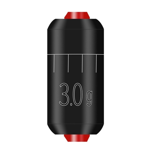 

5Pcs Safety Lead Sinker with Graduations Environmental Coating Lure Weight Sinker Sheet Rolls