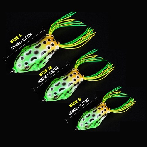 Topwater Frog Fishing Lures