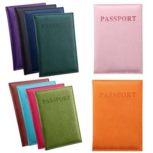 

Leather Travel Passport Holder Case