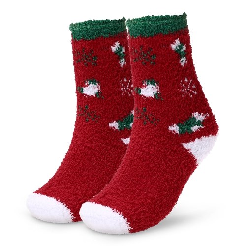 

Warm Adults Socks Patterned Christmas Holiday Socks