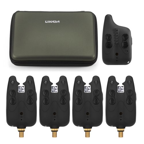 

Lixada Wireless Fishing Alarm Fishing Bite Alarms Set