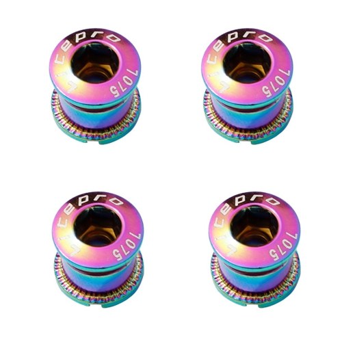 

Mountain Bike Road Bike Single-Speed Disc Chainring Bolt Folding Car Steel Chainwheel Screws Electroplated Colorful Tooth Disk Screws