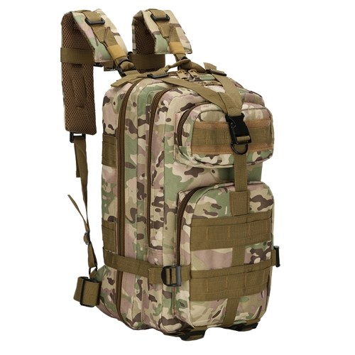 

Outdoor Backpack Mountain Hiking Daypack Camouflage Large Capacity Multi Pockets Webbings Rucksacks