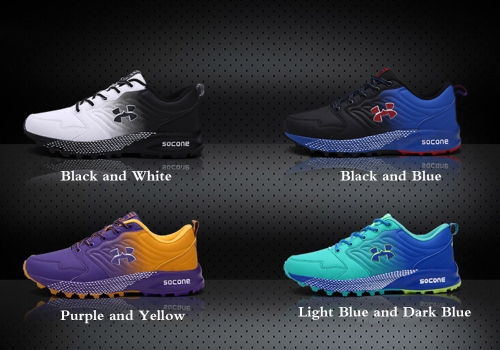 

Men Outdoor Breathable Sneakers Walking Running Sports Shoes