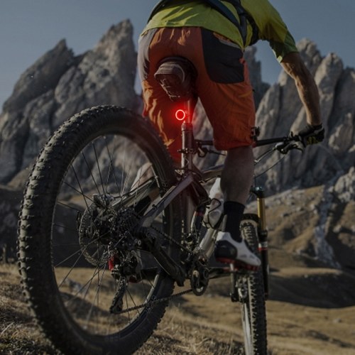 USB Rechargeable High Visibility Multifunction Bike Rear Light with Brake Sensing Cycling Tail Light Road Bike Rear Lamp 