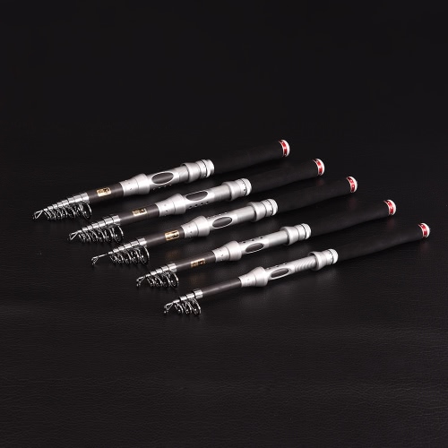 

1.8/2.1/2.4/2.7/3.0m Ultra-lightweight Fishing Rods Carbon Fiber Sea Rod Hard Telescopic Rods Aluminum Alloy Real Seat