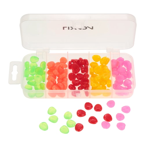 

Lixada 125PCS/Box Carp Bait Floating Fishing Lure Corn Flavor Artificial Baits Carp Fishing Accessories Fish Beads Feeder