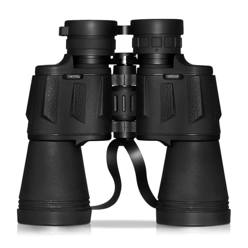 10X50 Potente binocolo a grandezza naturale durevole Binocolo trasparente per il birdwatching Caccia alla vista Caccia alla fauna selvatica Guardare eventi sportivi W / Custodia per trasporto