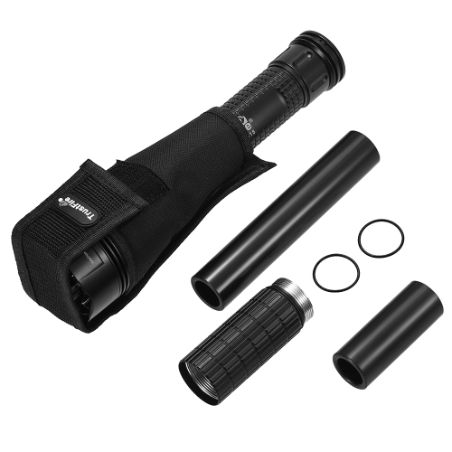 

TrustFire J18 7-LED Flashlight 8500 Lumens Camping Light 5-mode Torch with Holster