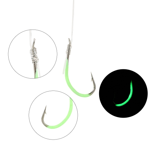 

30 PCS Sabiki Bait Rigs Fishing Baits Fishing Rigs Wire Freshwater Saltwater Fishing Barbed Hooks Sabiki Rigs 12# / 13# / 14# / 15# / 16# / 17# / 18# / 19# / 20# / 22# / 24# / 26# / 28# / 30#