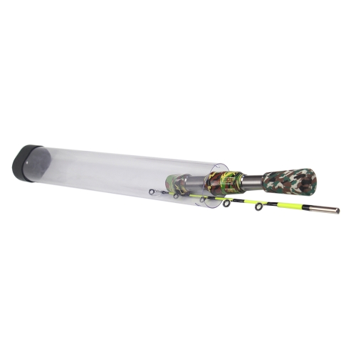 

2 Sections Ice Fishing Rod Lightweight Fishing Rod Pole Portable Winter Short Fishing Rod