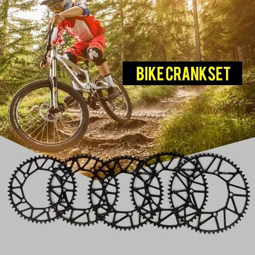 

Bike Cycling Bicycle Hollow Chainring Single Crank Wheel Folding Bike Crankwheel Crankset BCD 130MM 5 Holes Crankset 50T / 52T / 54T / 56T / 58T