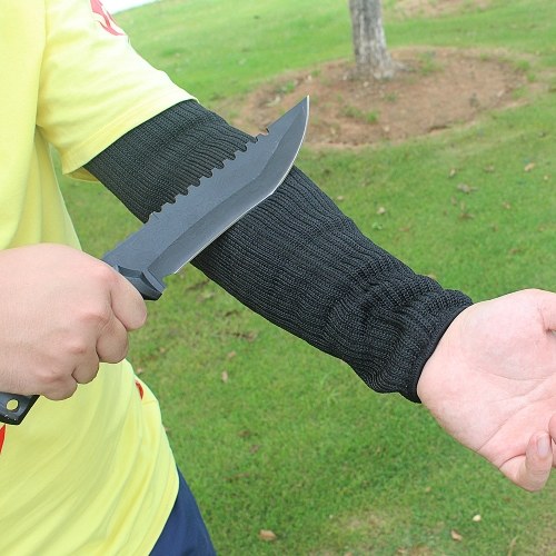 

1 Pair Steel Wire Cut Proof Arm Sleeve Guard Anti-cut