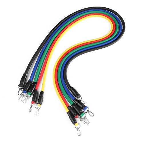 

Lixada 15Pcs Сопротивление диапазонов Набор тренировок Fintess Упражнение Rehab Bands Loop Bands Трубные полоски Дверные анкеры для лодыжки Обложки с мягкими ручками с сумками для переноски для дома