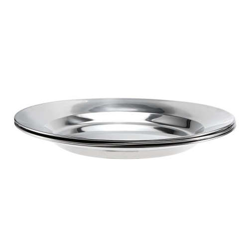 

3 PCS Stainless Steel Dish Plate