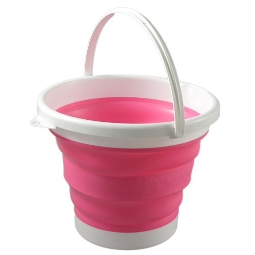 

Foldable Pail Bucket Portable Collapsible Bucket Camping Beach Fishing Multi-Purpose Bucket