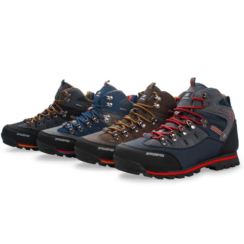 

Outdoor High-top Shoes Professional Mountain Climbing Boots Men's Hiking Shoes Sport Sneaker Water-resistant Trekking Shoes