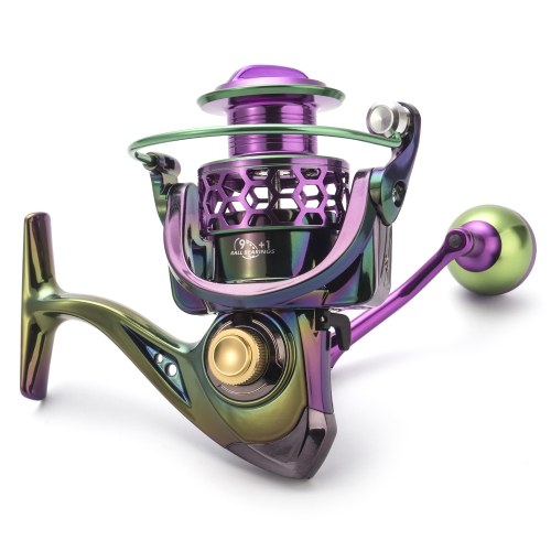 

9+1 BB Spinning Reel Fishing Reel With Left Right Interchangeable Metal Fishing Tackle Bait Casting Reel