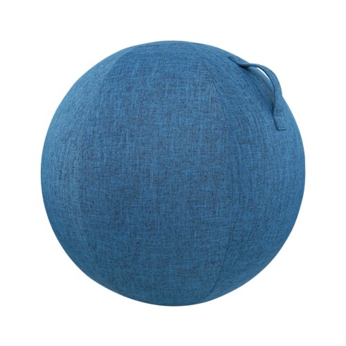 55cm/65cm/75cm Cotton+Linen Protective Yoga Ball Cover Exercise Ball Protection Skin Wrap Accessory