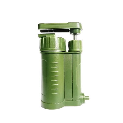 Outdoor Tragbare Wasser Qualität Mikrobielle Sediment Reinigung Filter Outdoor Trinken Gerät