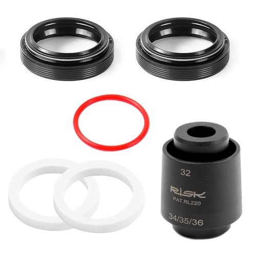 

32mm Dust Wiper Kit Bicycle Fork Dust Seal Foam Ring Kit