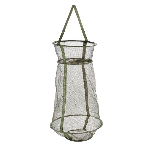 3 Layers Quick-dry Fishing Net Trap Net Mesh Net Folding Shrimp Nets Cage Fishing Tackle 4 Sizes