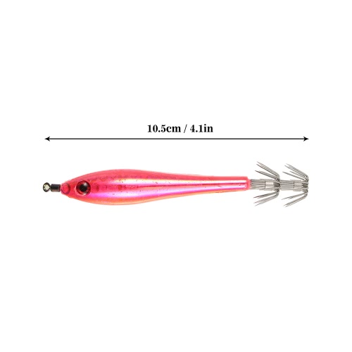 

5pcs 10.5cm / 5.5g Серебристые рыболовные приманки Поймайте рыбалка кальмаров Приманки Приманки Hard Креветки Креветки рыболовные снасти с Squid Hook Джиги