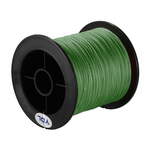 

Lixada 300M / 330Yds 4 Strands PE Braided Fishing Line Super Strong Multifilament Fishing Line Carp Fish Line Wires Rope Cord 6-60