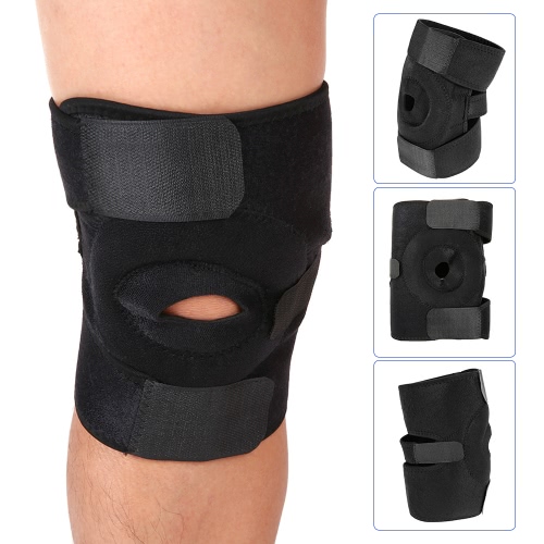 

Упругий коленный ремень Поддержка Brace Patella Guard Protector Спортивная обертка для тренажерного зала Бег Бег Туризм