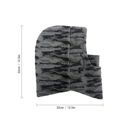 

Winter Fleece Warm Hat Motorcycle Windproof Face Mask Hat Neck Helmet Beanies Unisex Bicycle Thermal Fleece Hat