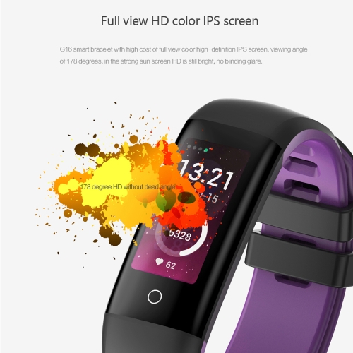 

G16 Color Screen Smart Sport Bracelet For Valentine's Day Gift