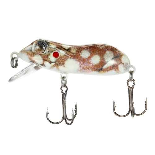 

Lixada 5 PCS Fishing Lure Hard 3D Simulation Bait Big Artificial Bait Crakbait Treble Hook Fishing Tool