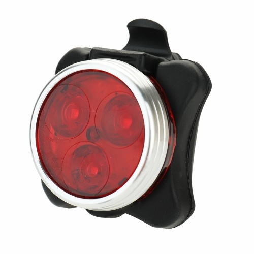 

3pcs LED Lights of Each USB Rechargeable Bright Headlight and Red Taillight of Bike Light Set Waterproof Warning Lights for Outdoor Cycling