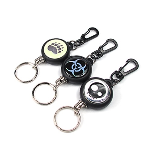 

Outdoor Steel Rope Anti-Burglar Keychain Retractable Key Chain Camping Key Ring