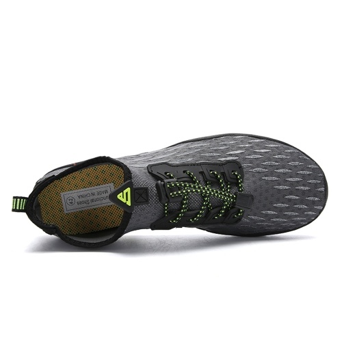 

Outdoor Sports Lovers Beach Shoes Women Men Lace Up Water Shoes Breathable Non-slip Quick-Dry Barefoot Flexible Swimming Wading Shoes