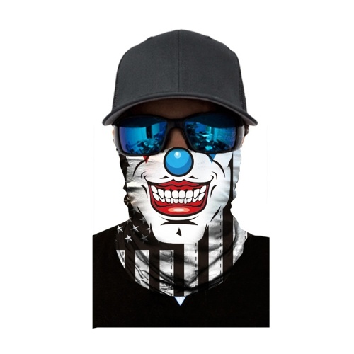 

Cool Robot Skeleton Halloween Mask Scarf