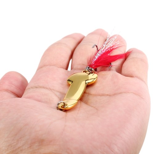 

Hard Fishing Bait Fishing Spinner Lure Long Casting Metal Paillette Treble Hook Spinnerbait Fishing Accessory 5g / 10g / 15g / 20g