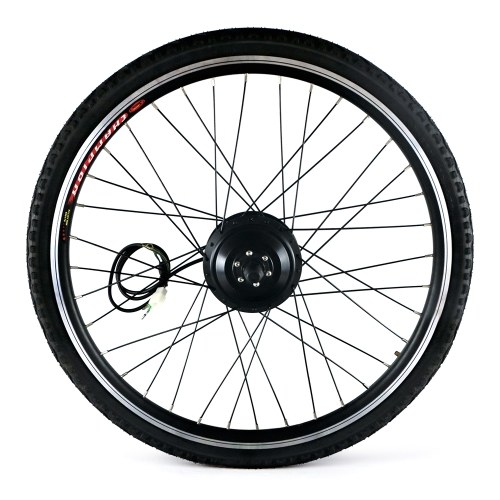 

26x1.75'' Electric Bicycle Rear Wheel Disc Brake Hub Motor Kit 36V 250W Powerful Motor E-Bike Conversion Kit Controller Thumb Speed Throttle Signal Light Bike Brake Shifter Kit