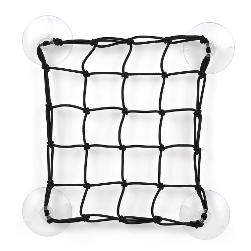 Stand Up Paddleboard Cargo Net Deck Storage Mesh Net Kayak Cargo Bungee Net with Suction Cups