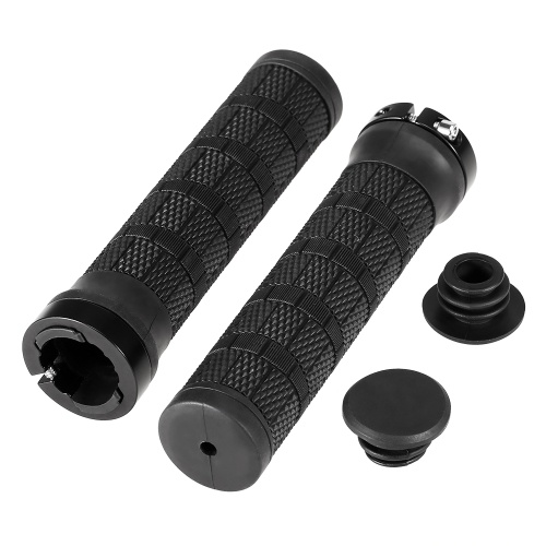 Manillar de bicicleta Grips 22mm Grips de bicicleta Cubierta de manillar de goma suave Final de goma antideslizante Grips