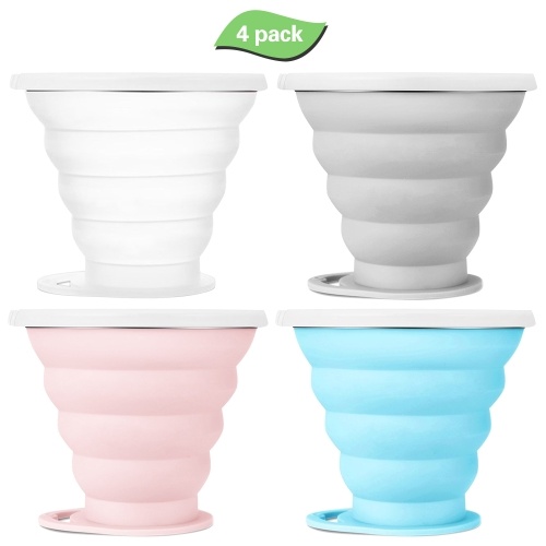 

3 Pack Silicone Collapsible Cup