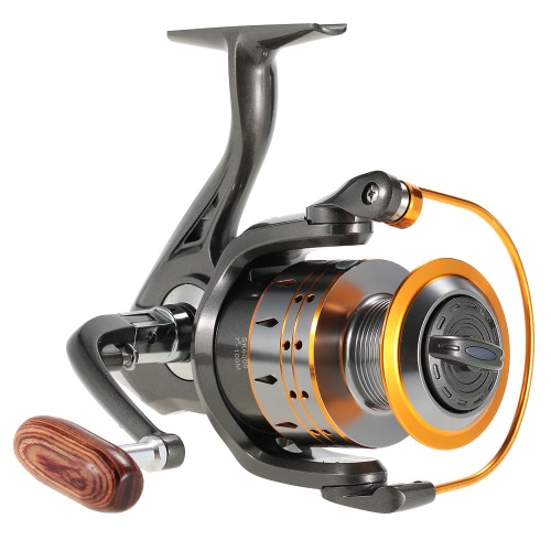 12+1 Ball Bearings Spinning Fishing Reel Left / Right Interchangeable Handle High Speed Fish Reel