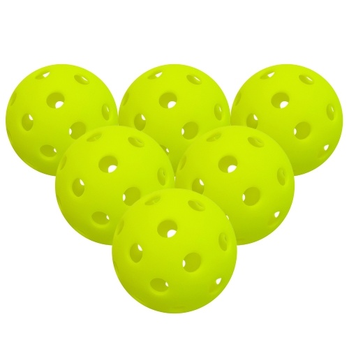 

12 Packs 40 Holes Outdoor Pickleball Balls for Outdoor Courts