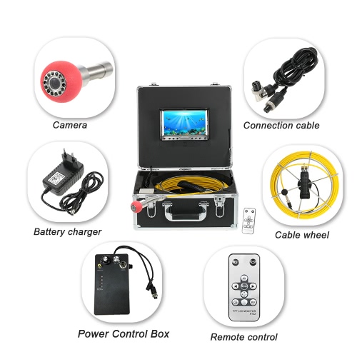 

110-7D1 7" LCD Monitor Inspection Camera with 20m Cable