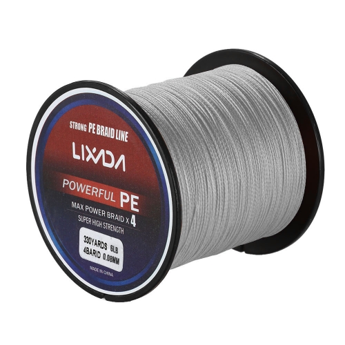 Lixada 300m / 330Yds 4 Strands PE Плетеные рыболовные снасти Super Strong Multifilament Fishing Line Carp Fish Line Провода Канатный шнур 6-60lb