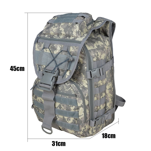 

Outdoor Gear Backpack Durable Daypack Pack Large Capacity Camouflage Bag Water Resistant Utility Sport Bag for Hunting Travel Camping Trekking Outdoor Activity