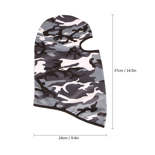 

Camouflage Headwear Full Face Mask Outdoor Sports Face Hood for Outdoor Cycling Motorcycle Hunting