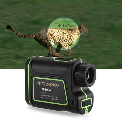 

TOMSHOO 600M 7x24mm Laser Rangefinder