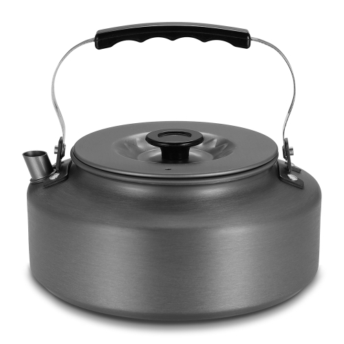 1.6L Portable Kettle Water Pot Teapot Coffee Pot Indoor Whistling Aluminum Alloy Tea Kettle Outdoor Camping Hiking Picnic Pot