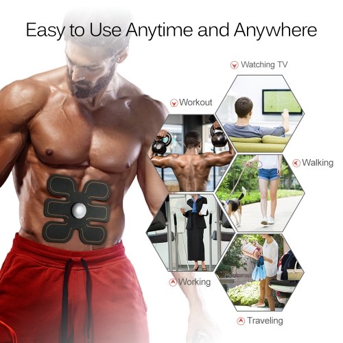 

Portable Unisex Fitness Training Gear Abdominal Muscle Trainer Smart Body Building Fitness ABS for Abdomen Training